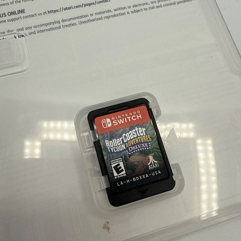 Atari RollerCoaster Tycoon Adventures‎ Deluxe Nintendo Switch Simulation E 2023